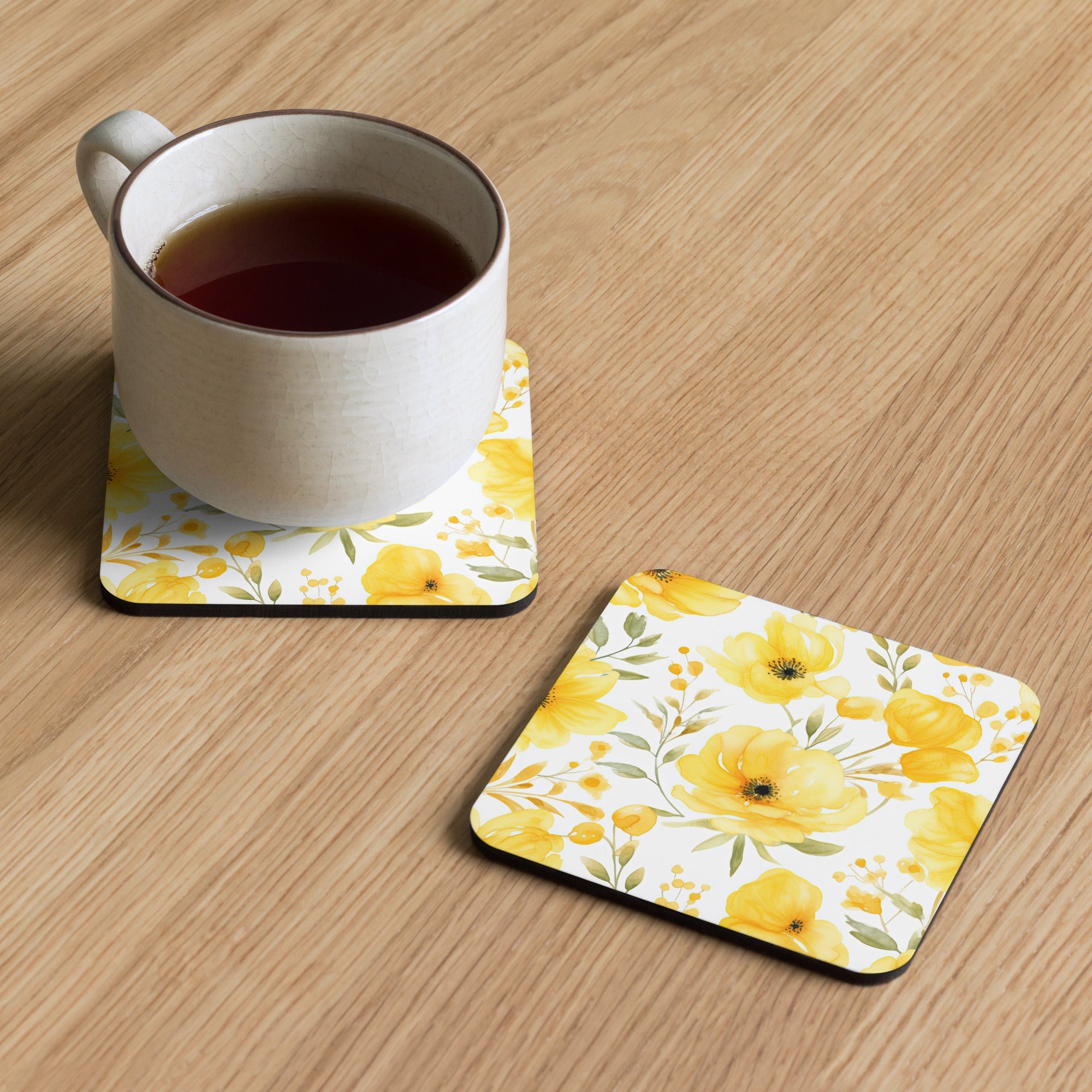 Floral Lover's Botanical Charming Coasters