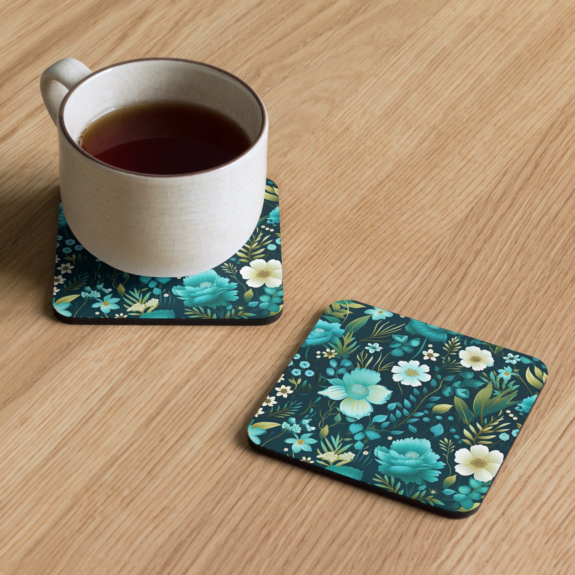 Floral Lover's Botanical Charming Coasters