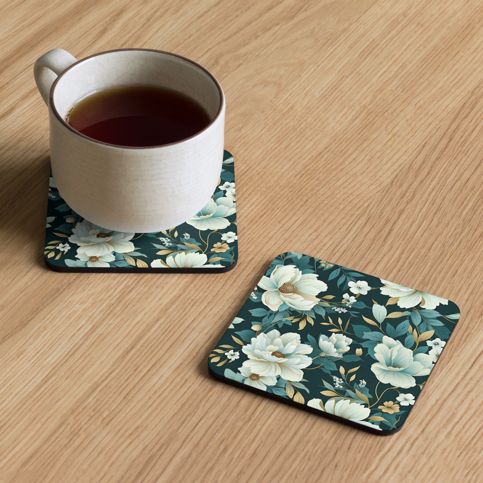 Floral Lover's Botanical Charming Coasters