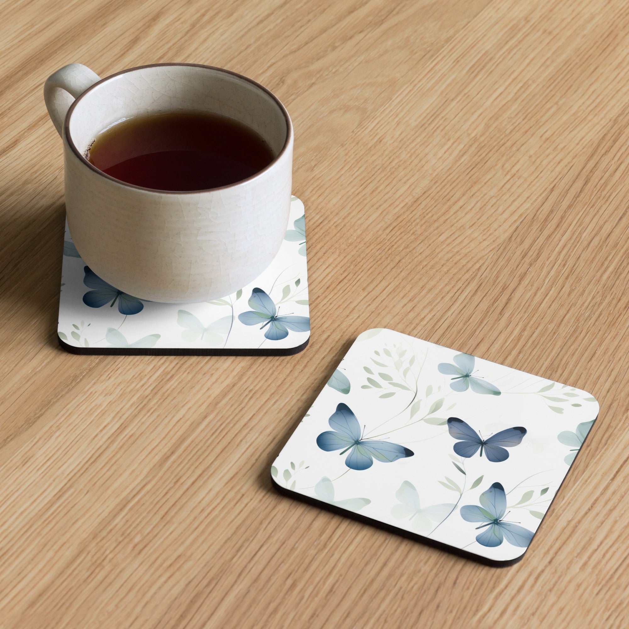Butterfly Lover's Nature-Inspired Decor Coasters
