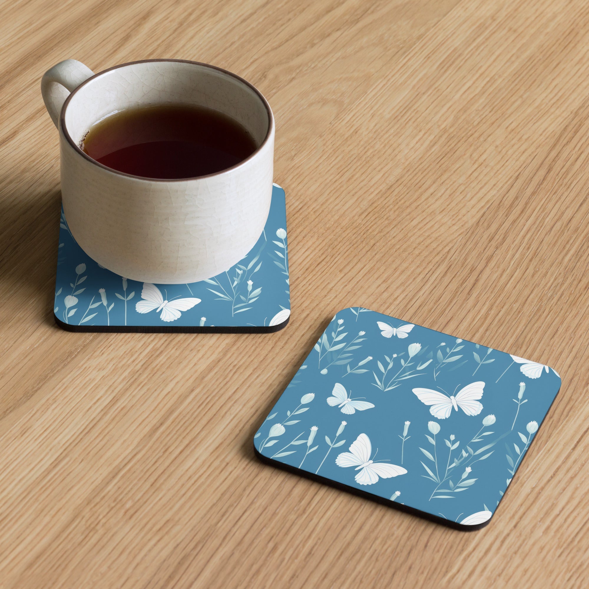 Butterfly Lover's Nature-Inspired Decor Coasters