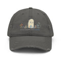 Invisible Ghost Series "Some wounds are invisible." Distressed Dad Hat