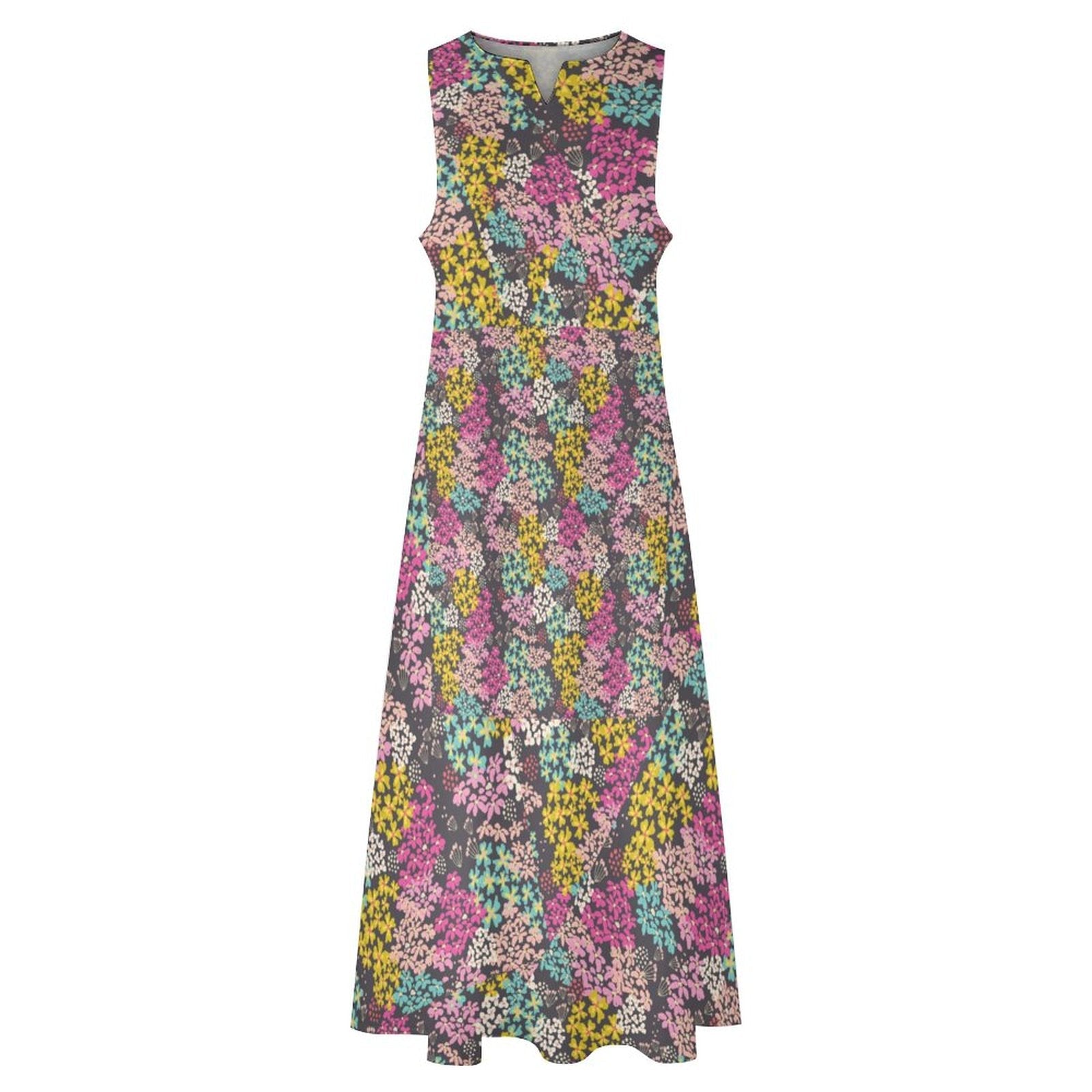 Summer Vibes Sleeveless Ankle-length Dress GQ