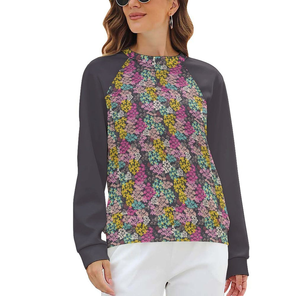 Summer Vibes Sweatshirt Raglan Style
