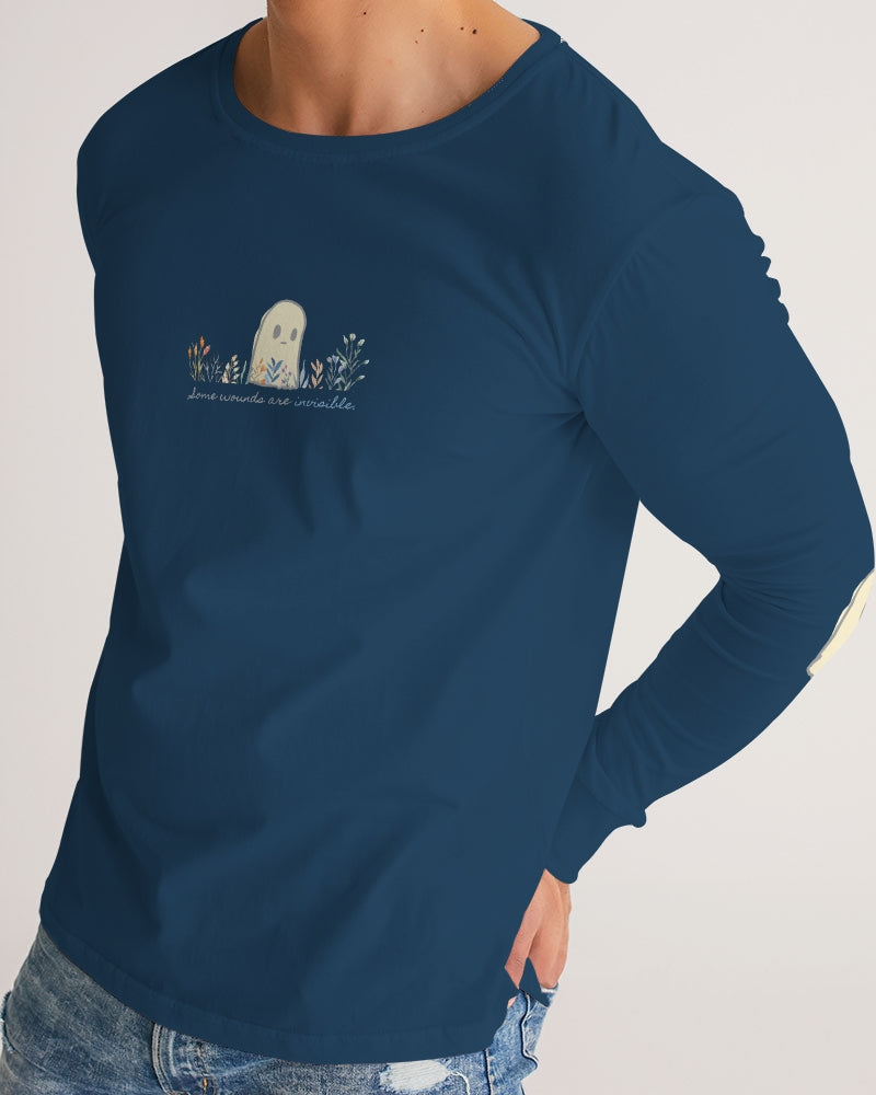 Invisible Ghost Series Men's All-Over Print Long Sleeve Tee