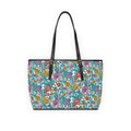 Scene Stealer Garden PU Leather Shoulder Tote