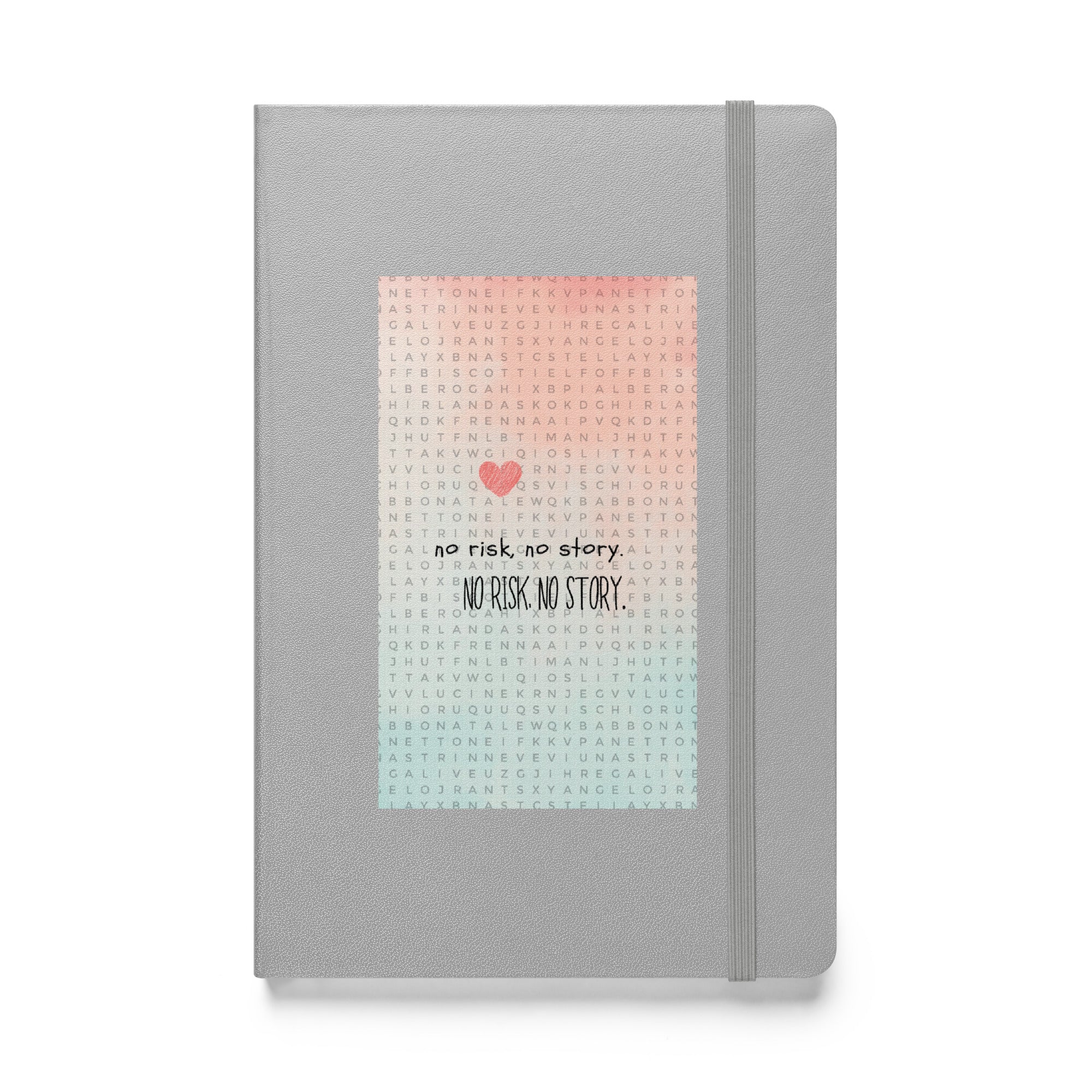 Grit with Grace Hardcover bound notebook
