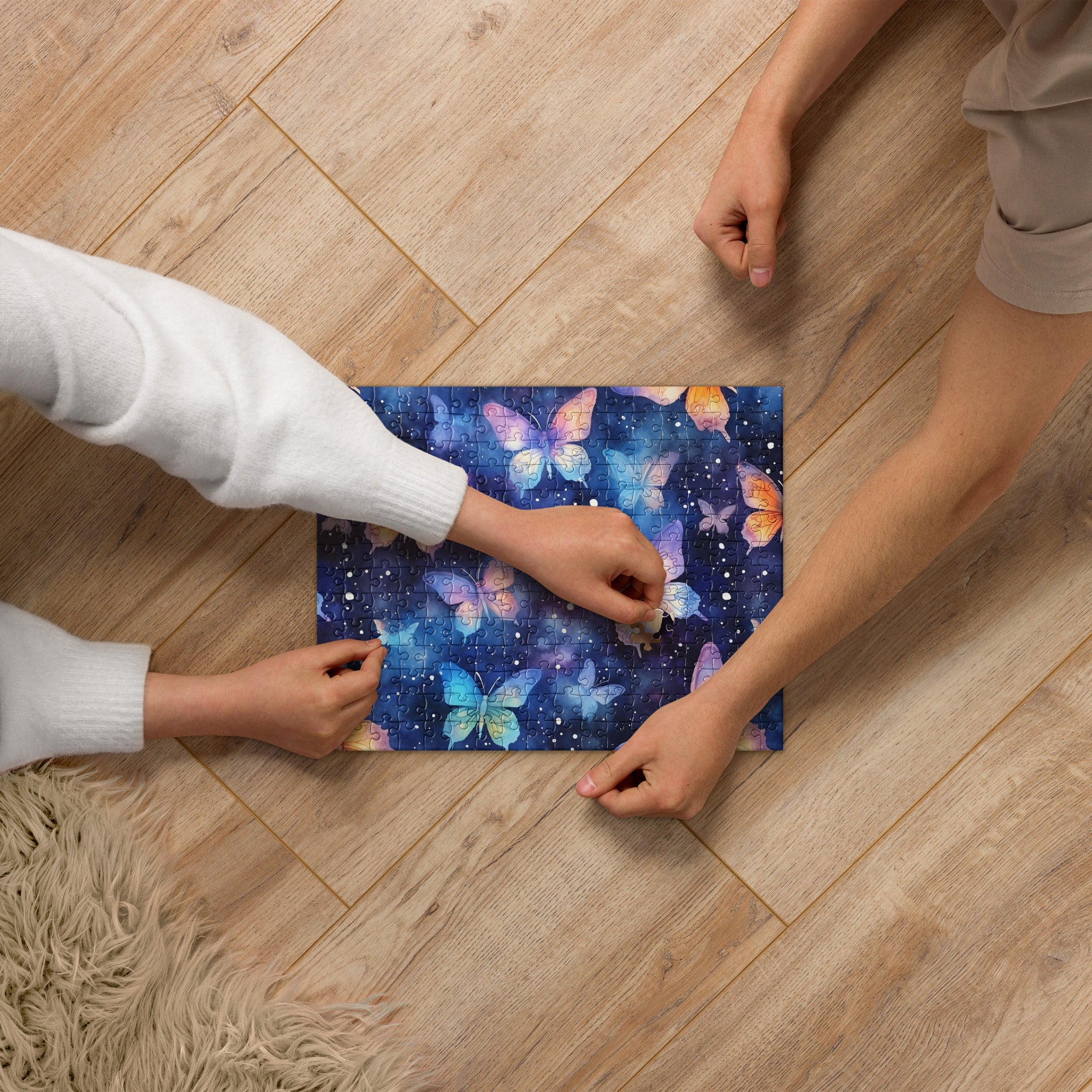 Butterfly Lover's Springtime Fun Jigsaw Puzzle