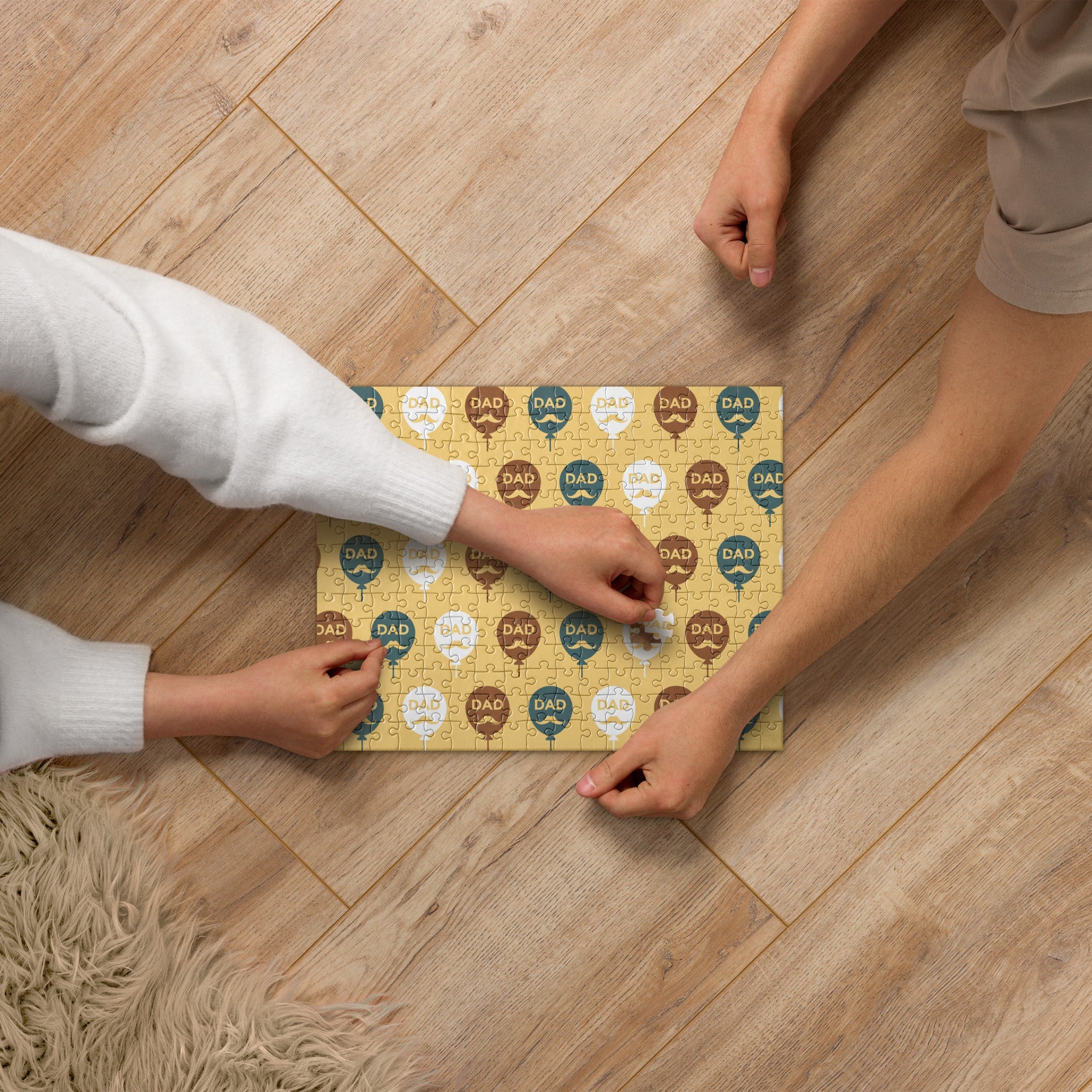 Cool Dad's Family-Time Fun Jigsaw Puzzle