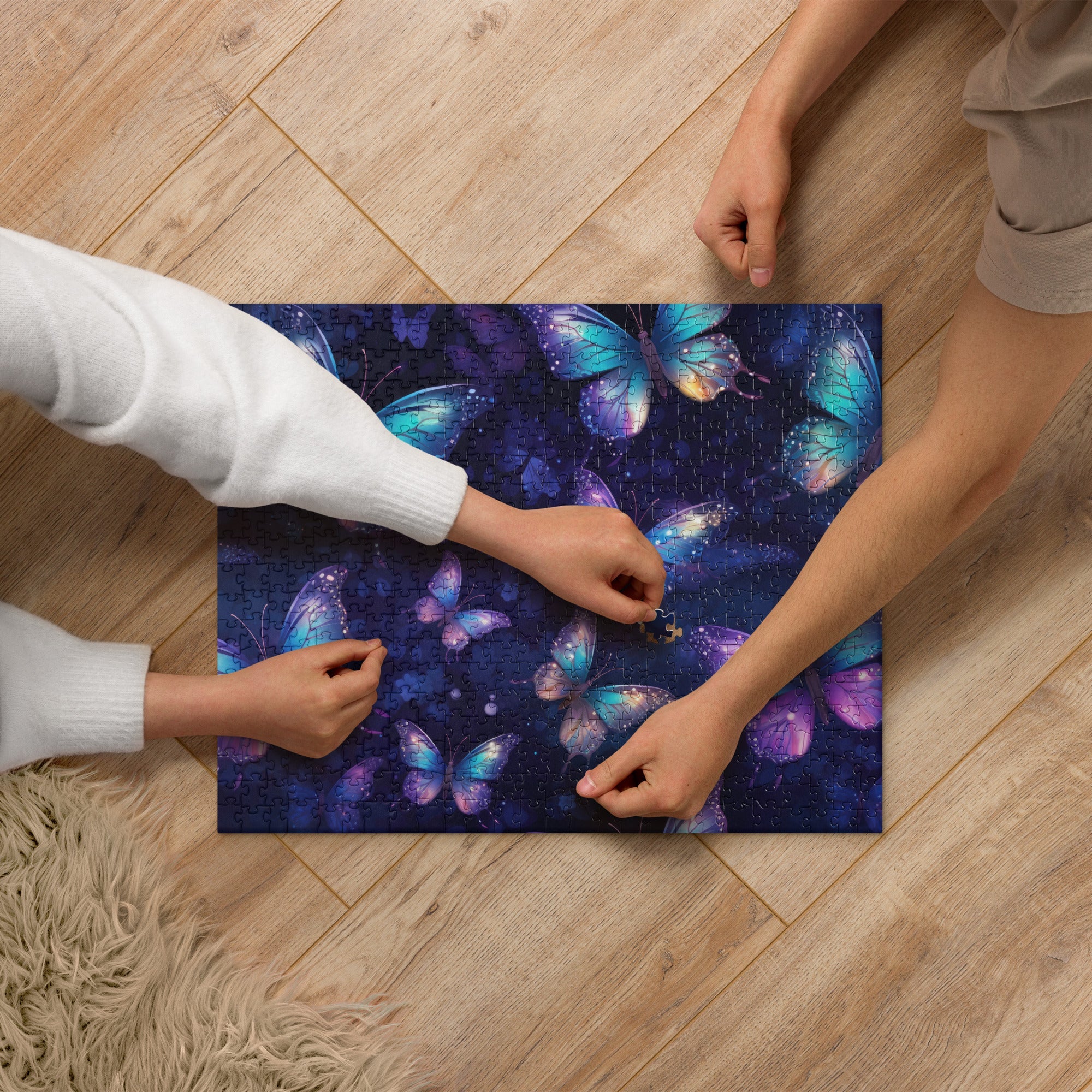 Butterfly Lover's Springtime Fun Jigsaw Puzzle