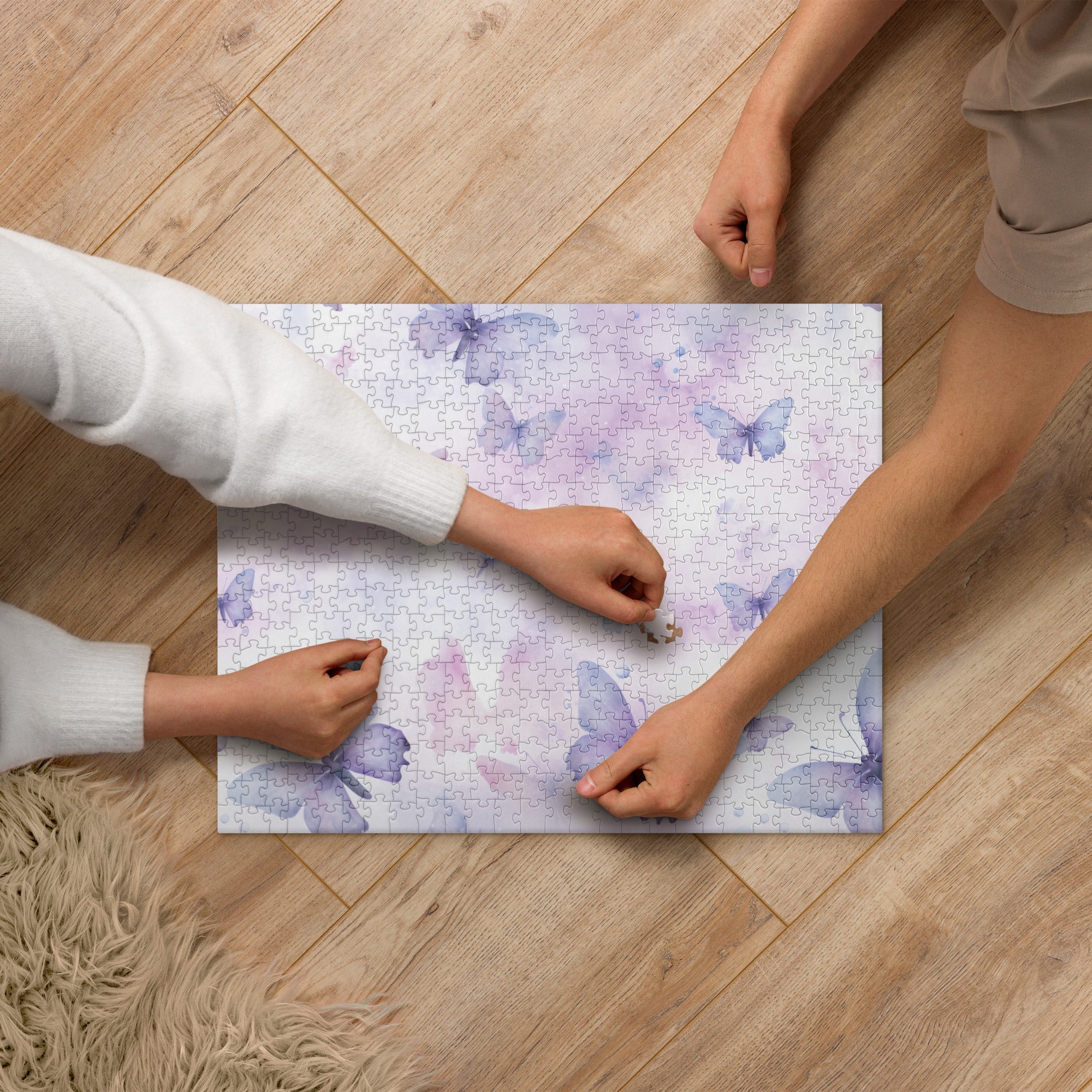 Butterfly Lover's Springtime Fun Jigsaw Puzzle
