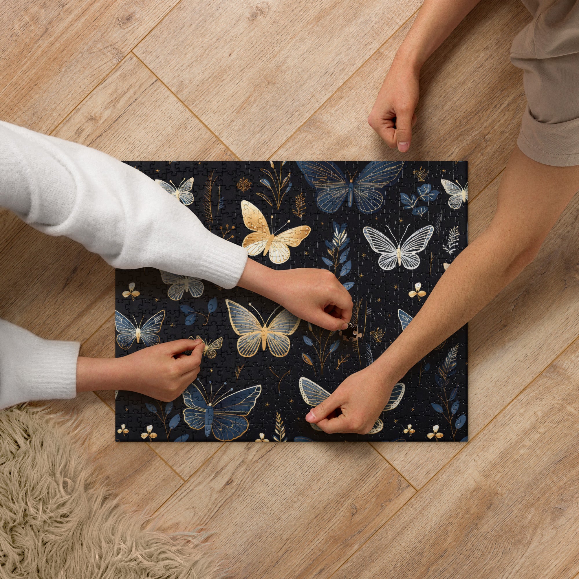 Butterfly Lover's Springtime Fun Jigsaw Puzzle