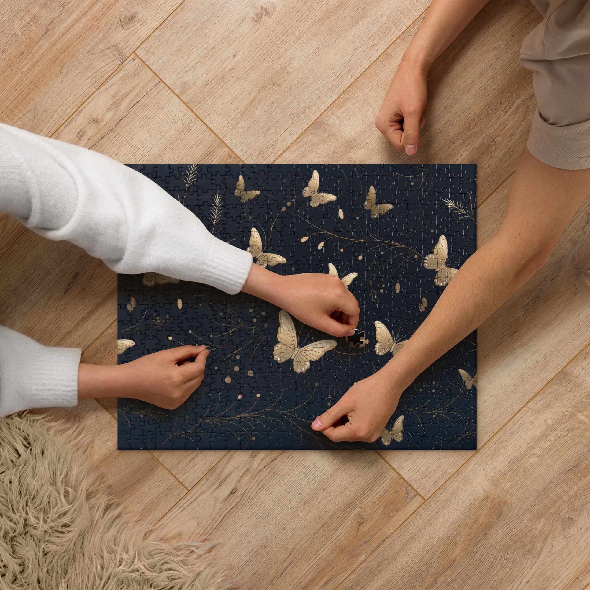 Butterfly Lover's Springtime Fun Jigsaw Puzzle