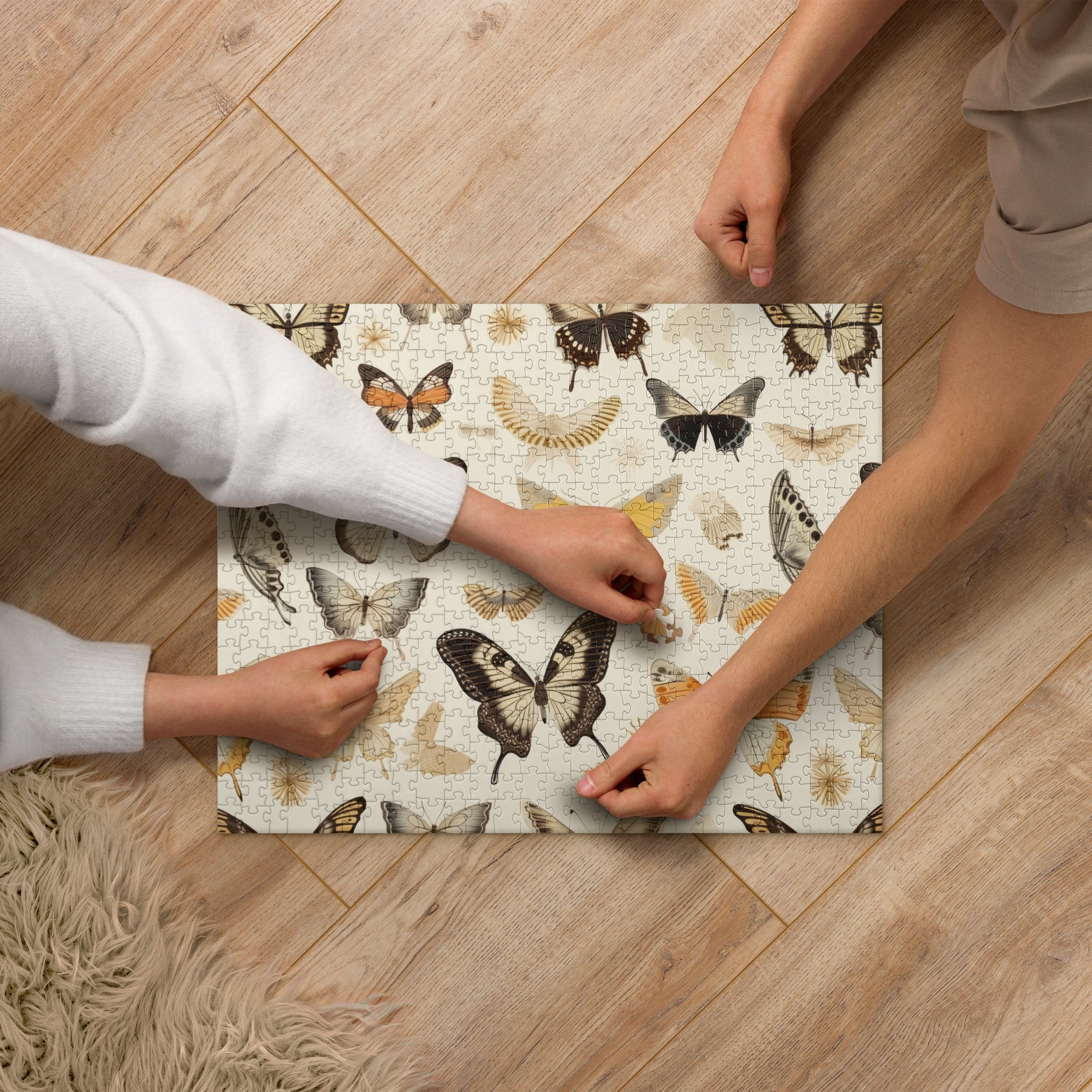 Butterfly Lover's Springtime Fun Jigsaw Puzzle