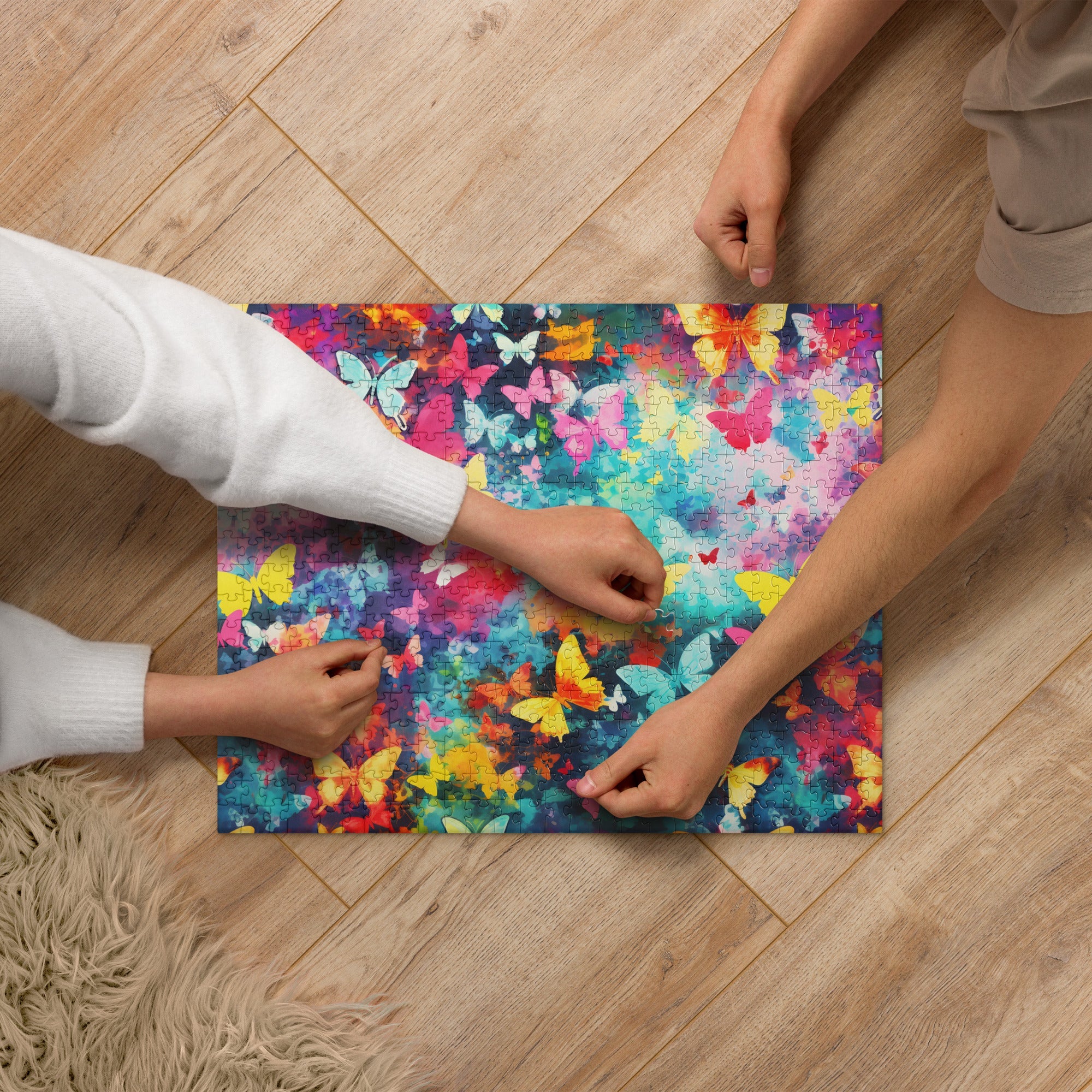Butterfly Lover's Springtime Fun Jigsaw Puzzle