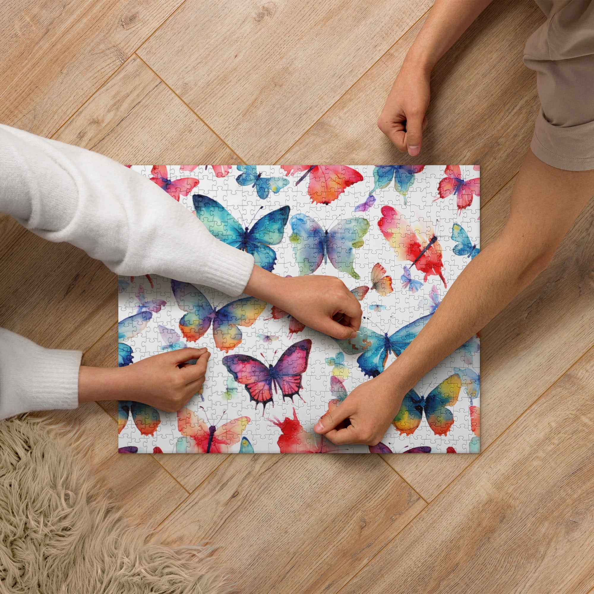 Butterfly Lover's Springtime Fun Jigsaw Puzzle