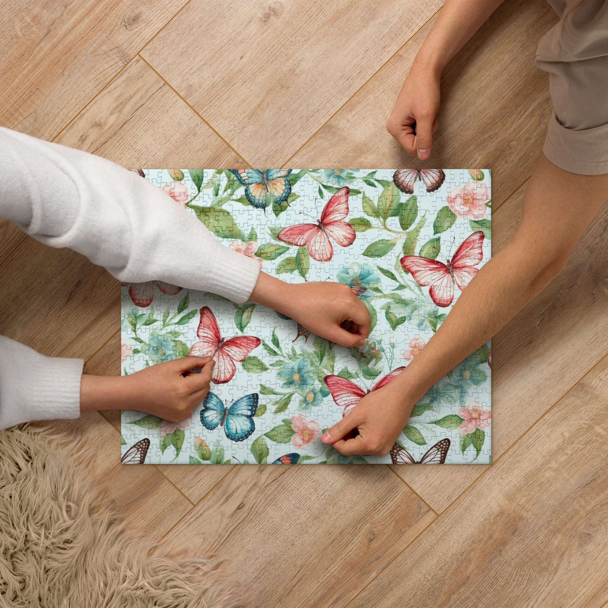 Butterfly Lover's Springtime Fun Jigsaw Puzzle