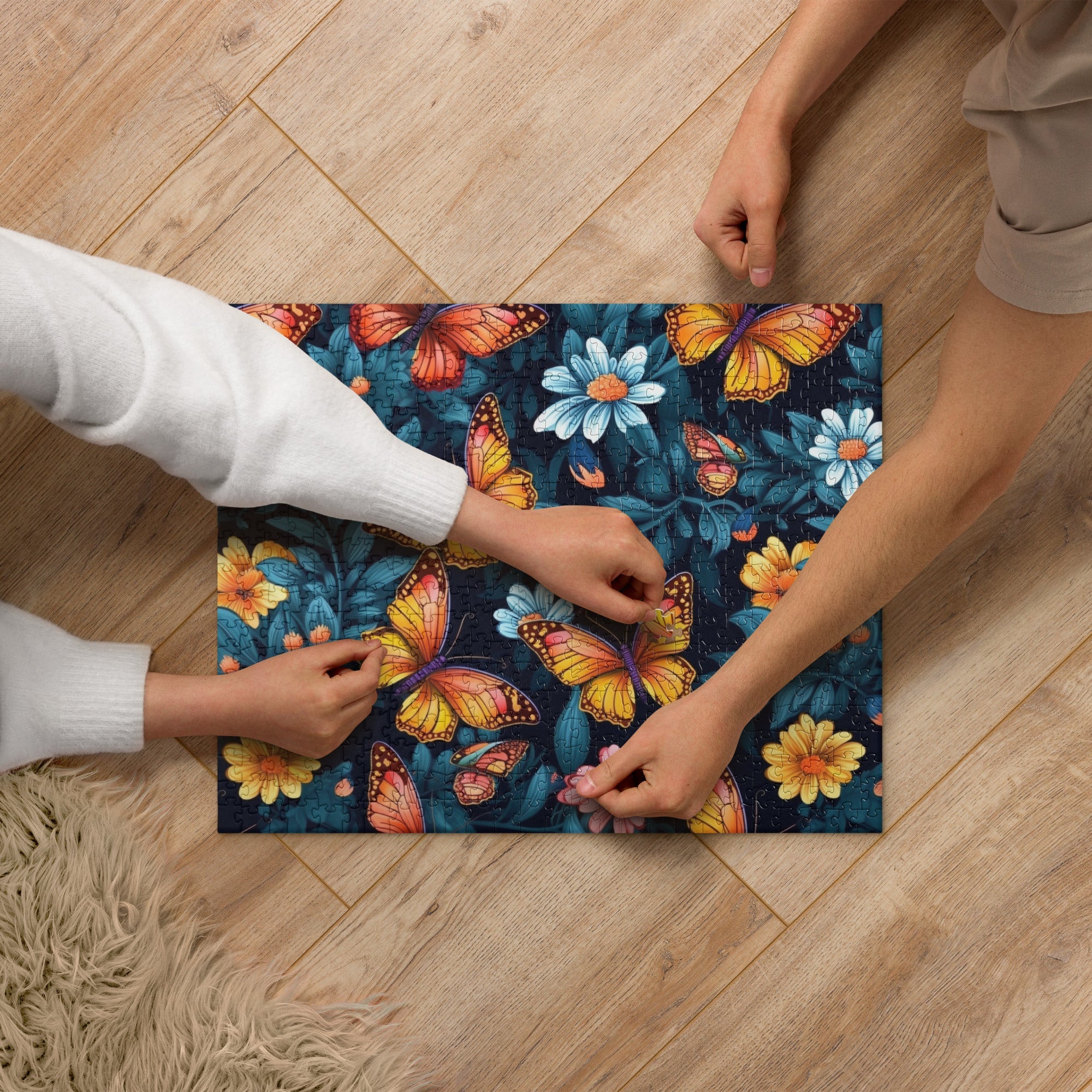 Butterfly Lover's Springtime Fun Jigsaw Puzzle