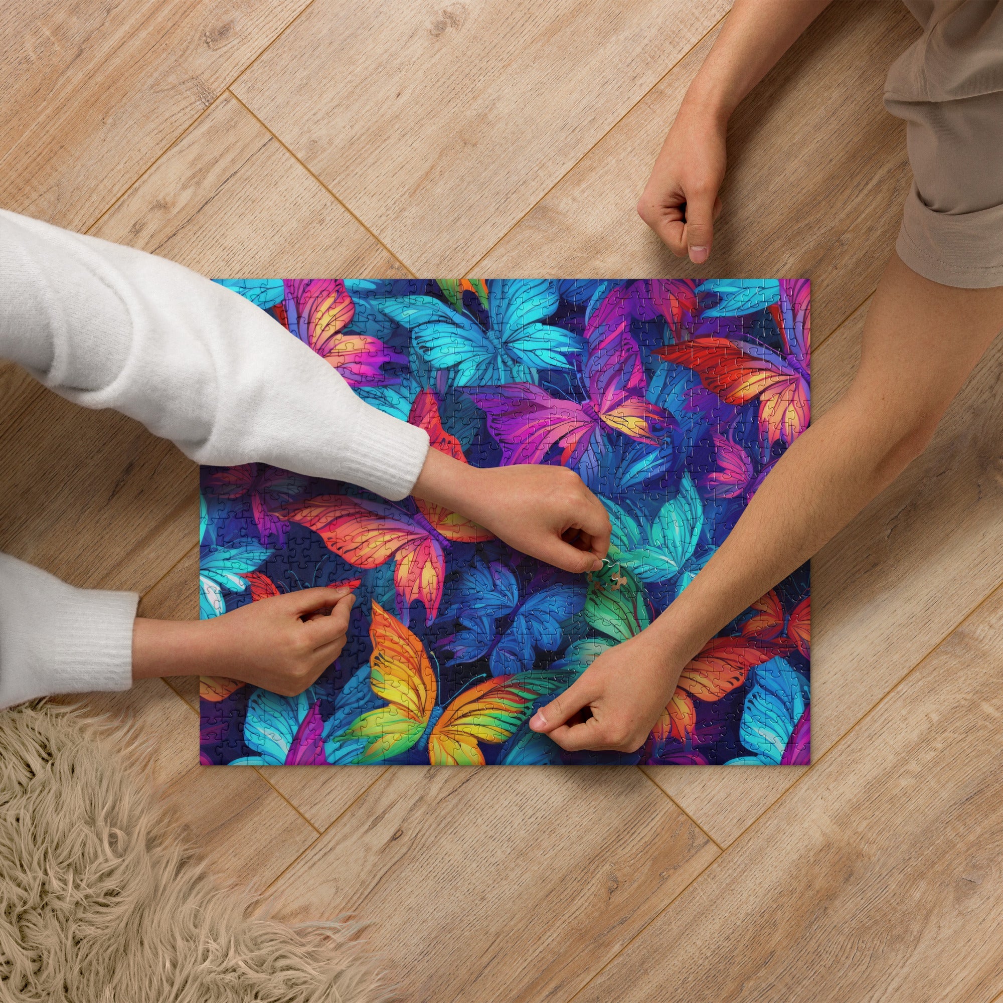 Butterfly Lover's Springtime Fun Jigsaw Puzzle