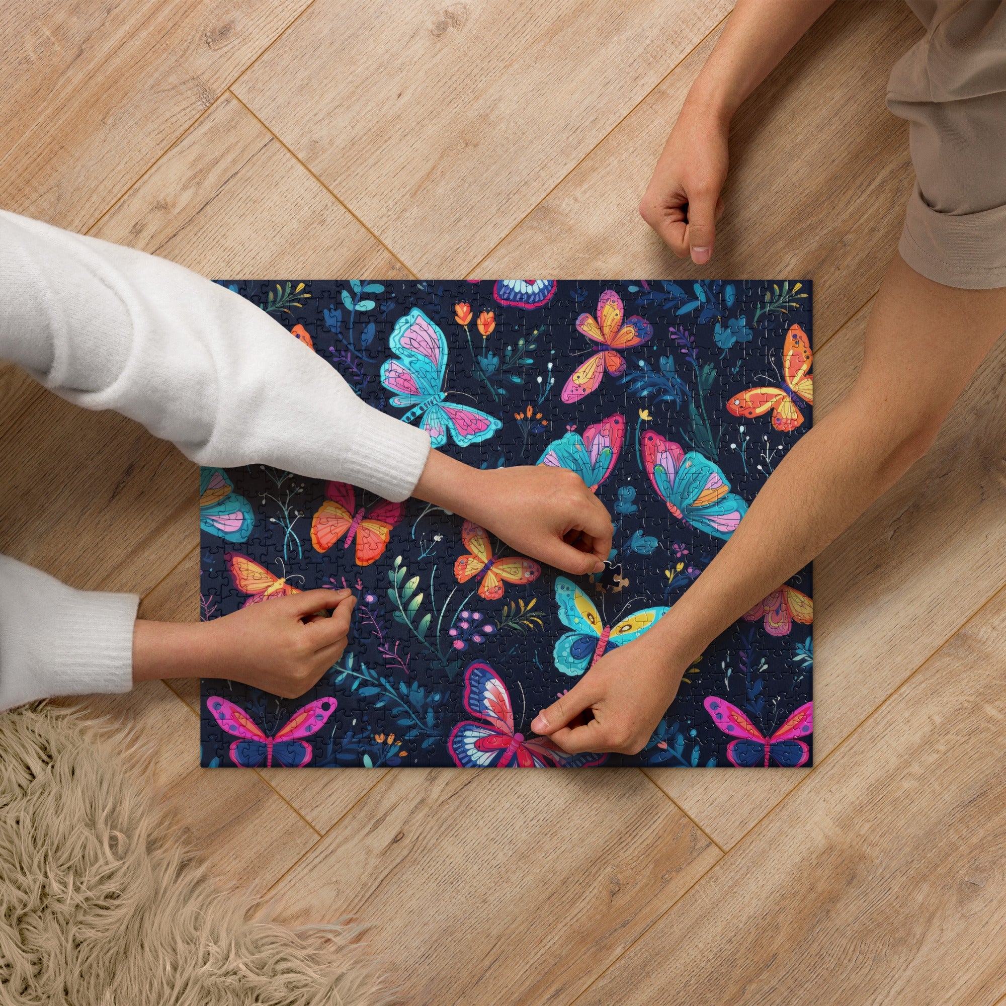 Butterfly Lover's Springtime Fun Jigsaw Puzzle