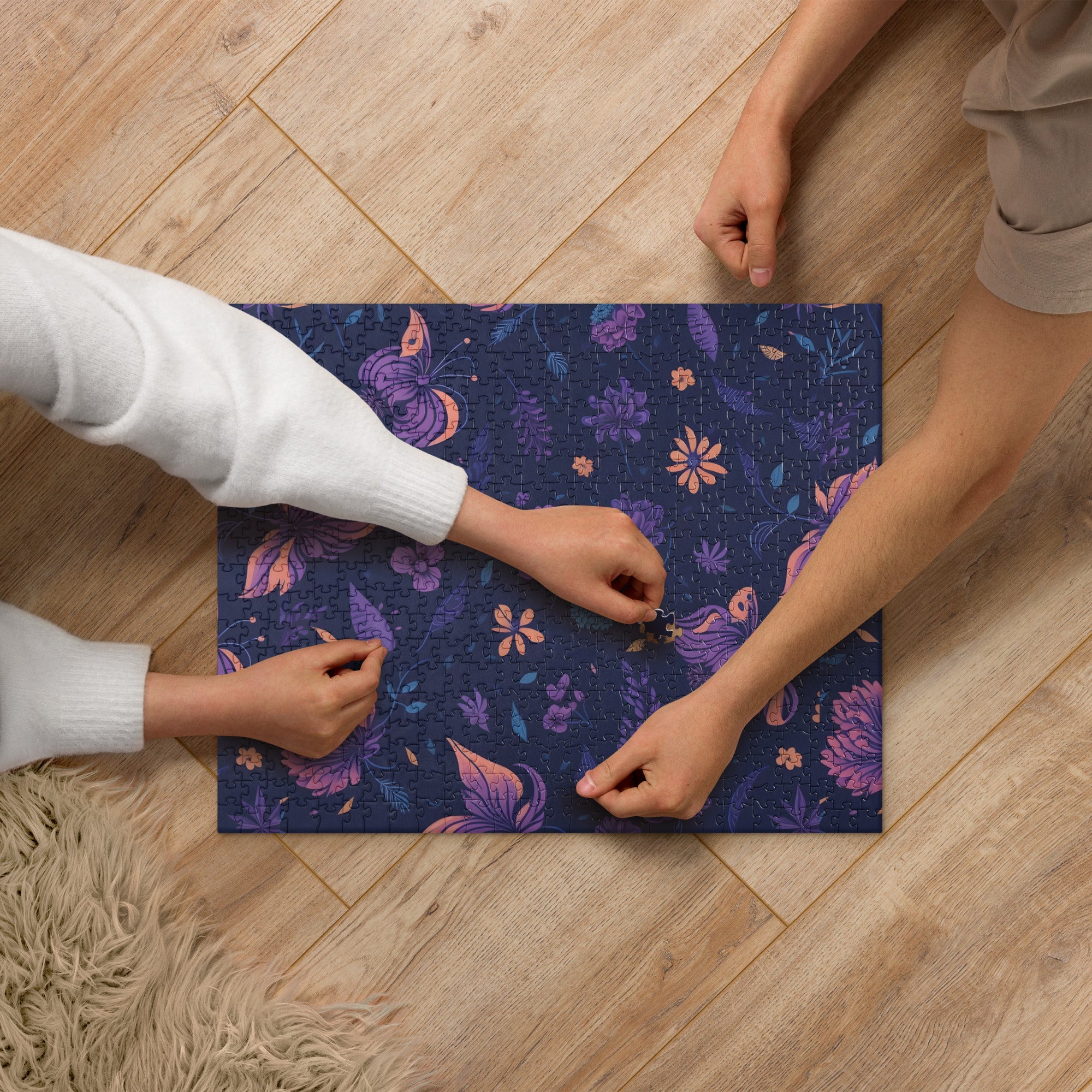 Butterfly Lover's Springtime Fun Jigsaw Puzzle