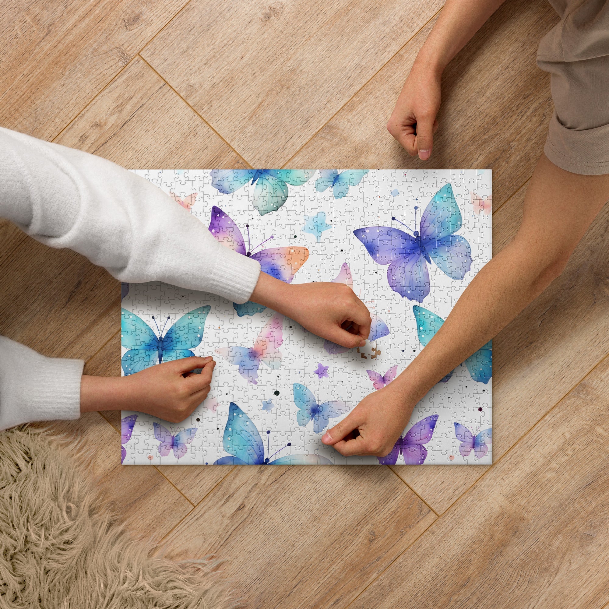 Butterfly Lover's Springtime Fun Jigsaw Puzzle