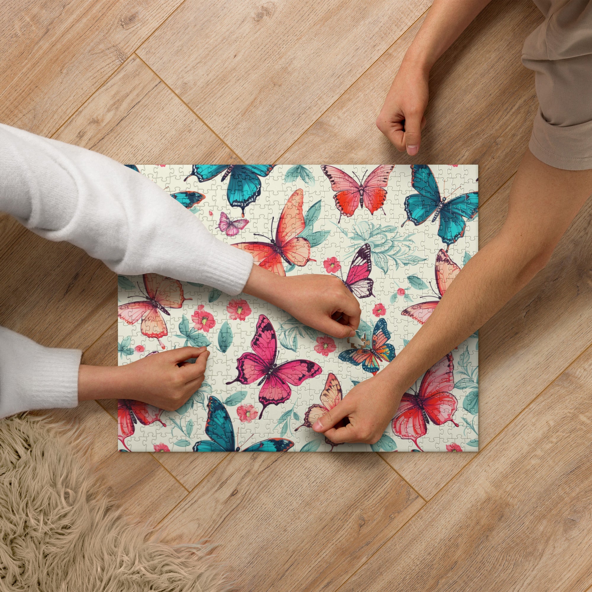 Butterfly Lover's Springtime Fun Jigsaw Puzzle