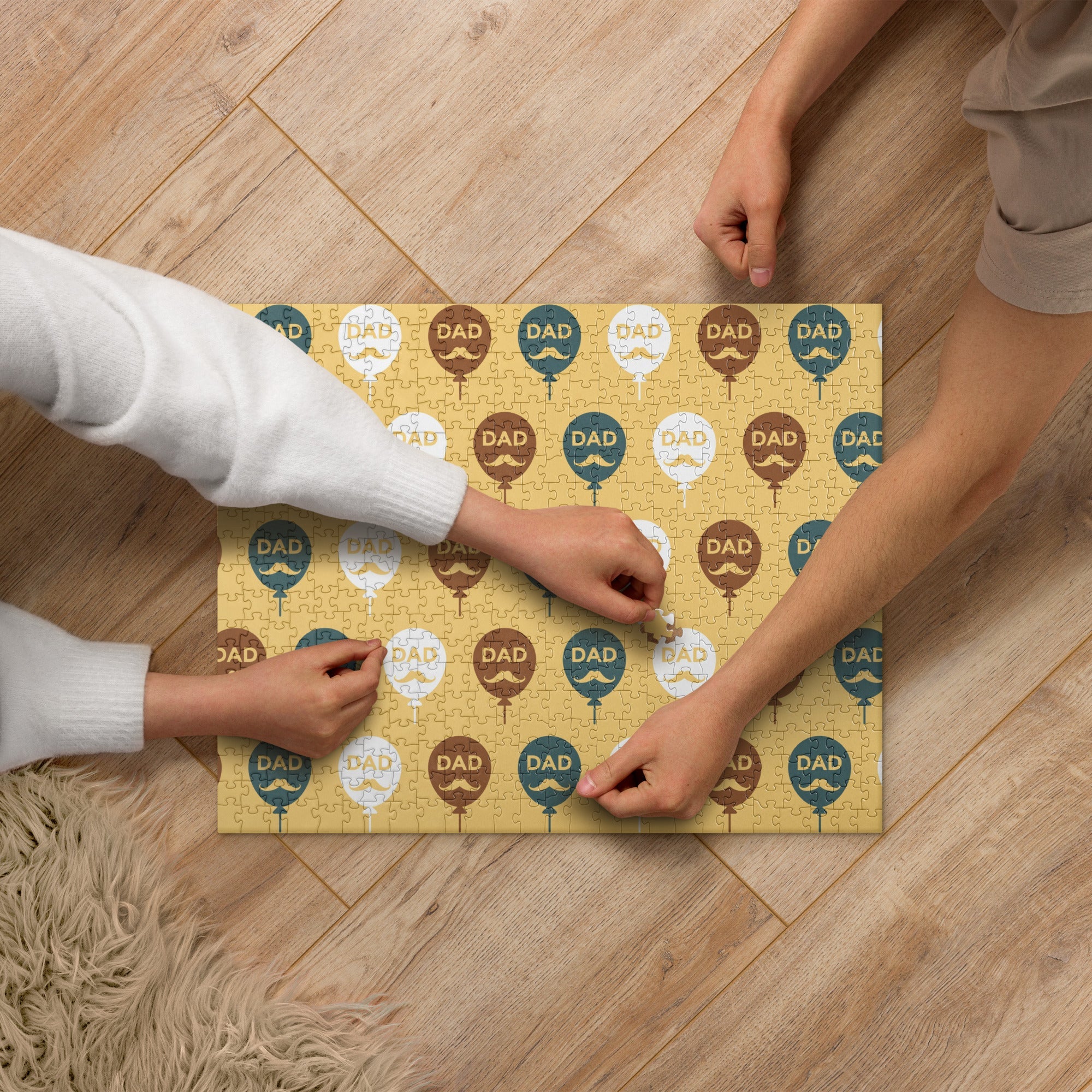 Cool Dad's Family-Time Fun Jigsaw Puzzle