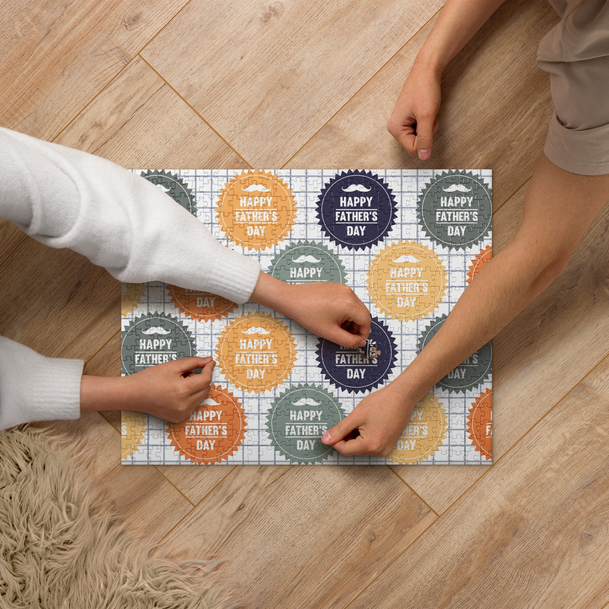 Cool Dad's Family-Time Fun Jigsaw Puzzle