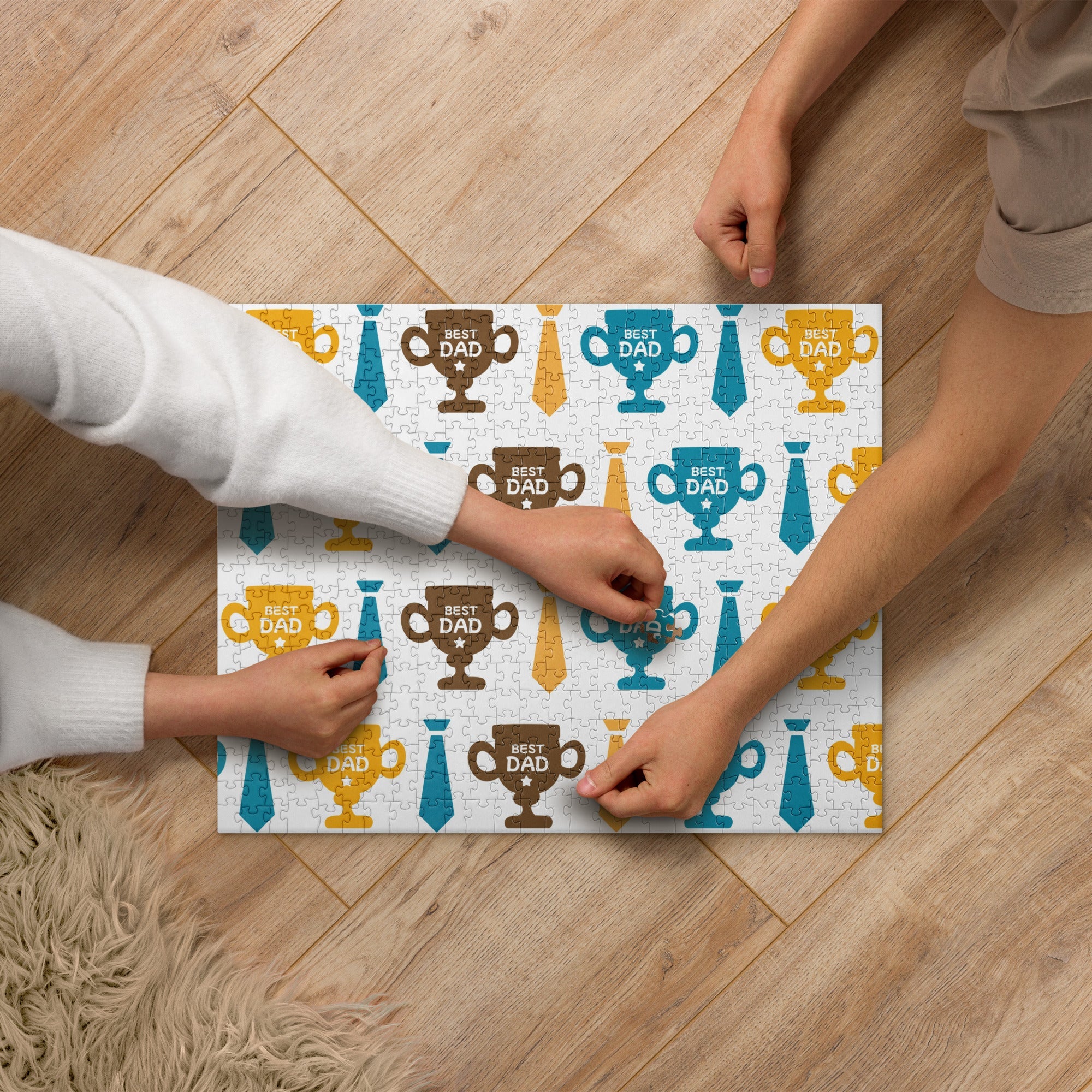 Cool Dad's Family-Time Fun Jigsaw Puzzle