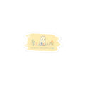 Invisible Ghost Invisible Tears' Supportive Sticker