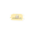 Invisible Ghost 'Stronger Than You Think' Inspirational Sticker