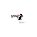 The Overthinkers Club '20-Hour Prep' Members Only Persian Cat Sticker