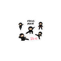 ADHD Allie 'Focus Ninja' Sticker