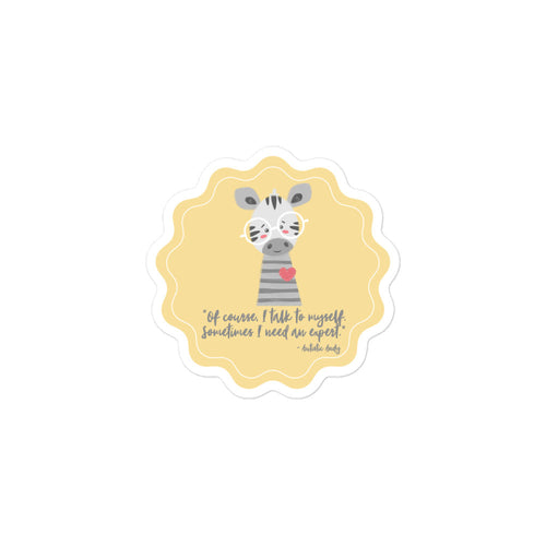 Autistic Andy 'Self-Expertise' Sticker
