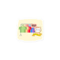 Autistic Andy 'Color-Coded' Humor Sticker