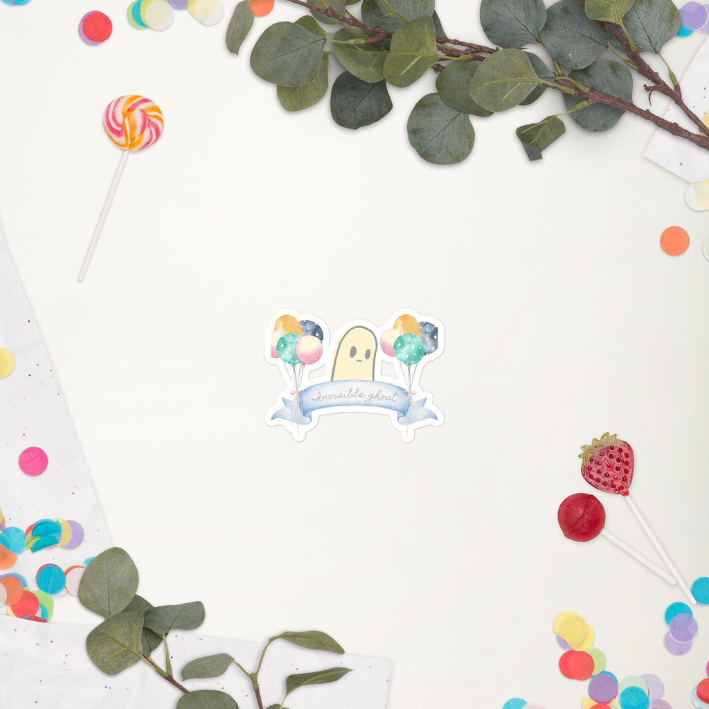 Invisible Ghost Invisible Wounds' Healing Sticker