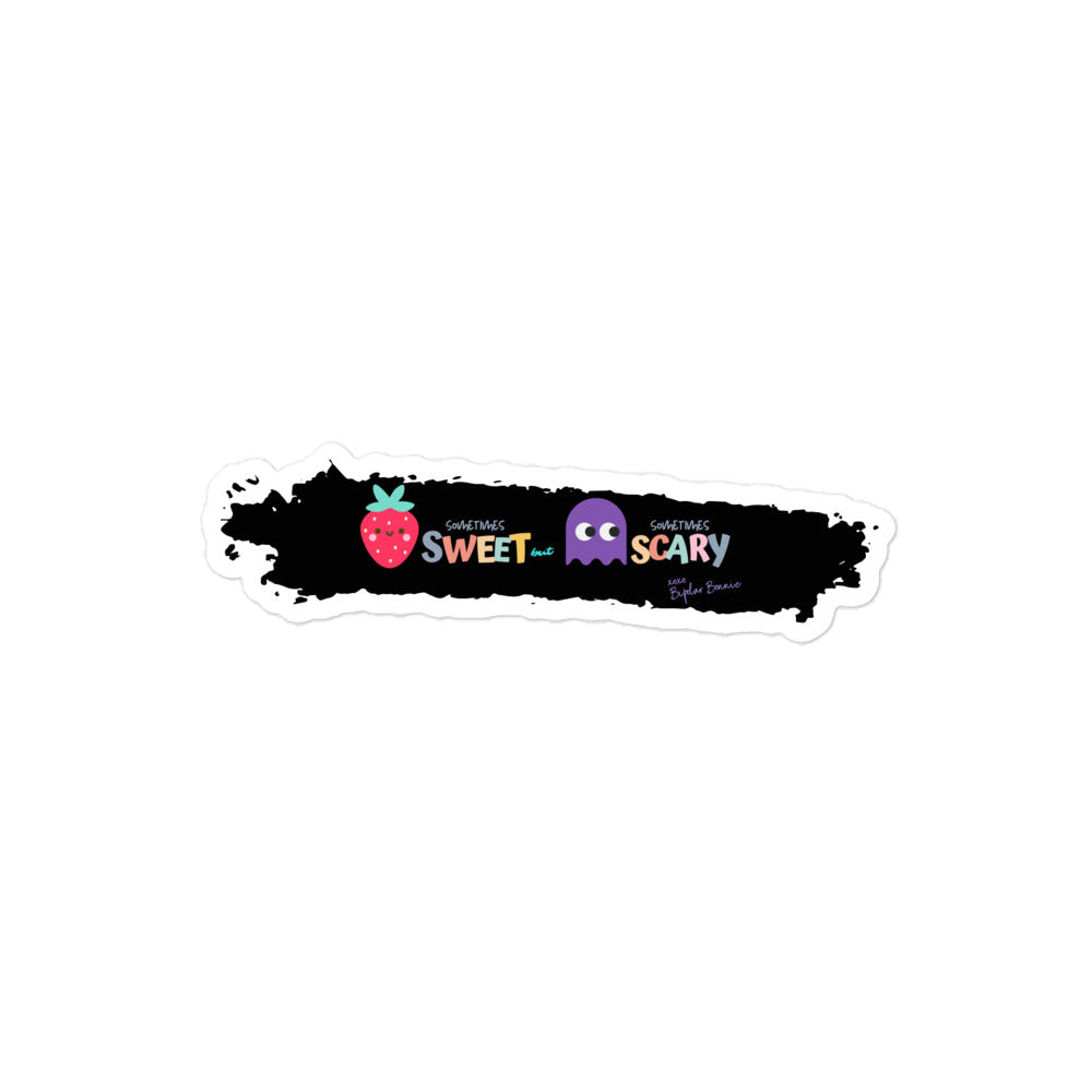 Bipolar Bonnie 'Sweet But Sometimes Scary' Sticker