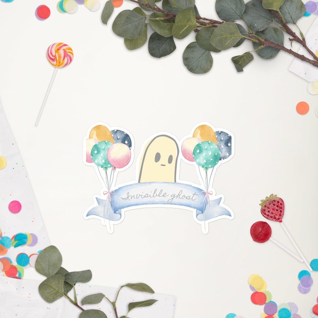 Invisible Ghost Invisible Wounds' Healing Sticker