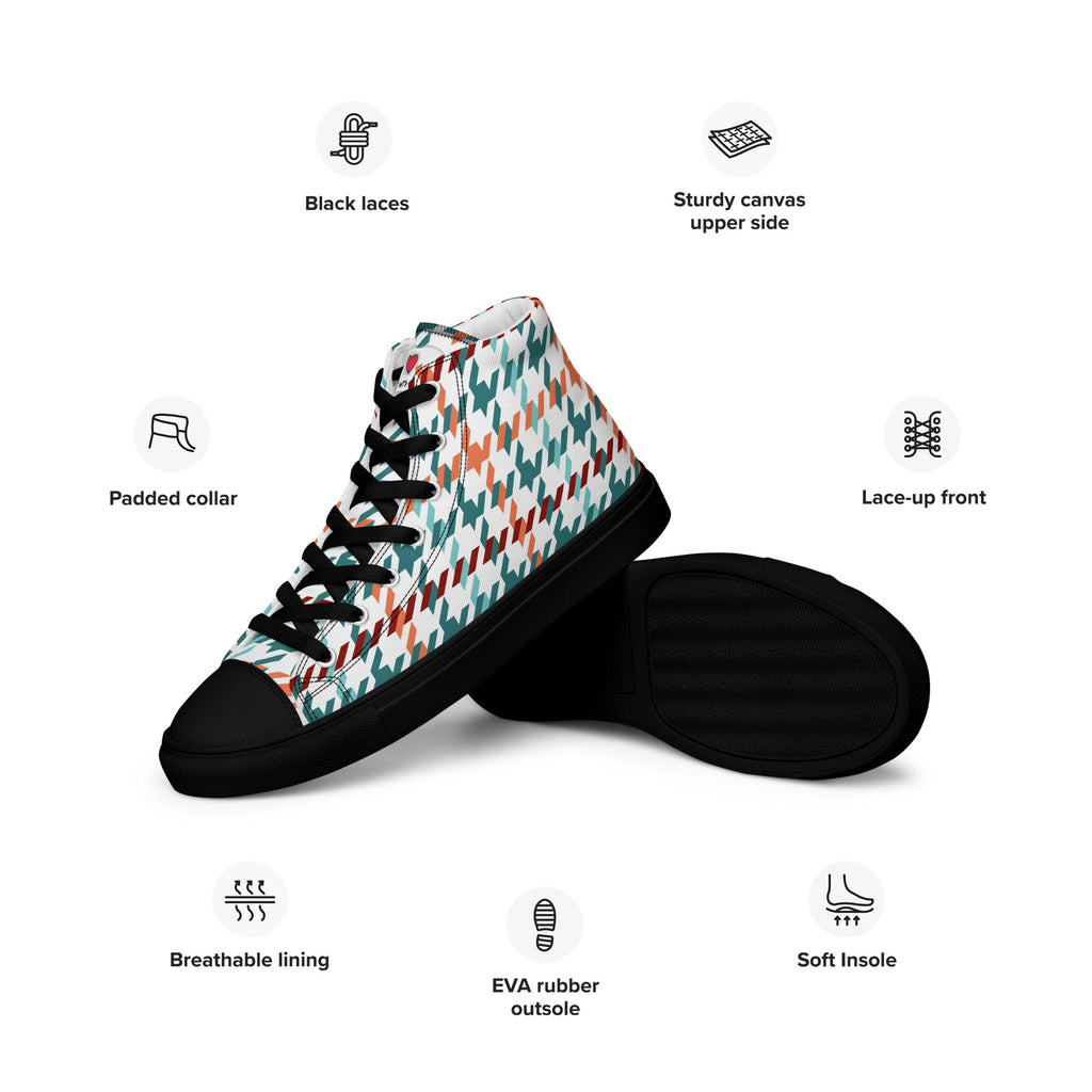 Cool Dad's Commuter Stye Men's High Top Sneakers