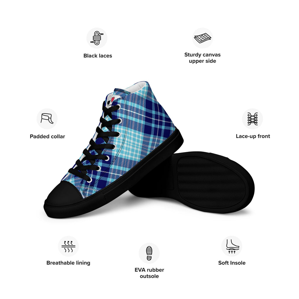Cool Dad's Commuter Stye Men's High Top Sneakers
