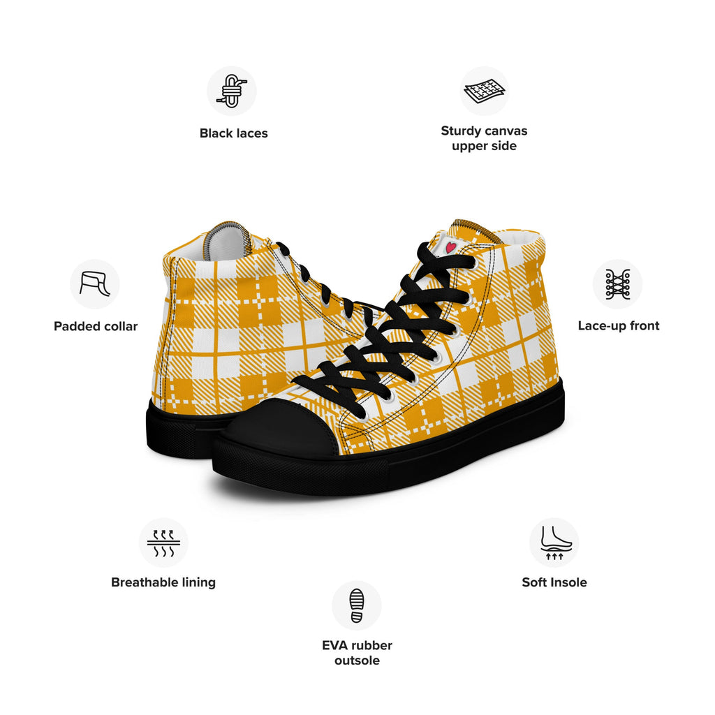 Cool Dad's Commuter Stye Men's High Top Sneakers