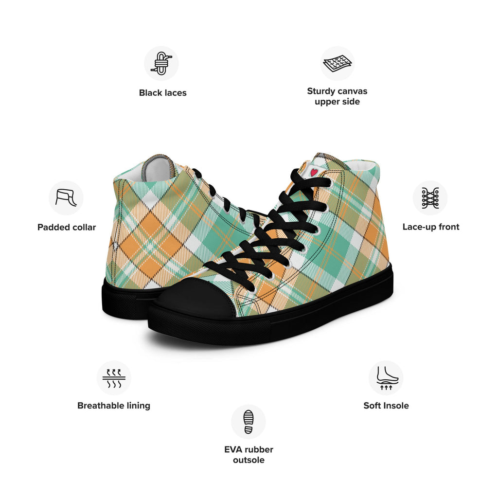 Cool Dad's Commuter Stye Men's High Top Sneakers