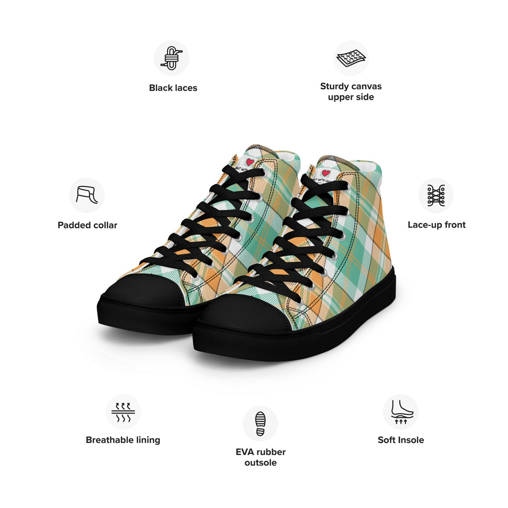 Cool Dad's Commuter Stye Men's High Top Sneakers