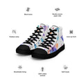 Butterfly Lover's Nature Inspired Men's High Top Sneakers
