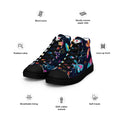 Butterfly Lover's Nature Inspired Men's High Top Sneakers