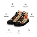 Butterfly Lover's Nature Inspired Men's High Top Sneakers