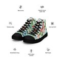 Butterfly Lover's Nature Inspired Men's High Top Sneakers