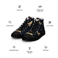 Butterfly Lover's Nature Inspired Men's High Top Sneakers