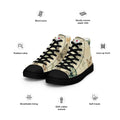 Butterfly Lover's Nature Inspired Men's High Top Sneakers